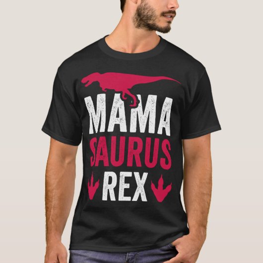 Dinosaur Mamasaurus Rex T-Shirt (Vorderseite)
