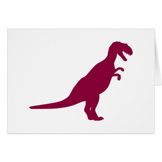 Dinosaur Maroon (Vorderseite (Horizontal))