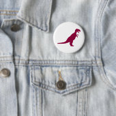 Dinosaur Maroon Button (Beispiel)