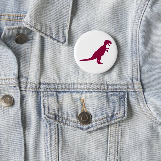Dinosaur Maroon Button (Beispiel)