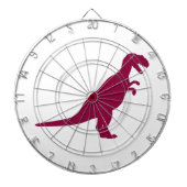 Dinosaur Maroon Dartscheibe (vorne)