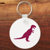 Dinosaur Maroon Schlüsselanhänger (Vorderseite)