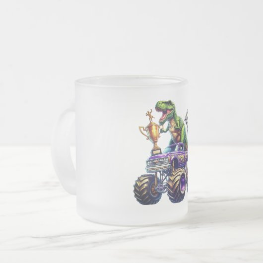 Dinosaur  mattglastasse (Vorderseite Links)
