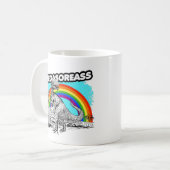 Dinosaur Megasoreass Kaffeetasse (Vorderseite Links)