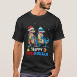 Dinosaur Menorasaur Chrismukkah Hanukkah Weihnacht T-Shirt<br><div class="desc">Dinosaur Menorasaur Chrismukkah Hanukkah Weihnachten</div>