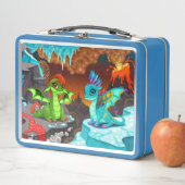 Dinosaur Metal Lunch Box (Beispiel)