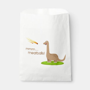 Dinosaur Meteor Meatballs Geschenktütchen