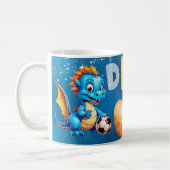 Dinosaur mit farbenfroher Urzeit• Lustiger Dino fü Kaffeetasse (Links)