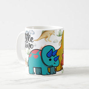 Dinosaur mit farbenfroher Vorgeschichte• Lustiger  Kaffeetasse