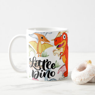 Dinosaur mit farbenfroher Vorgeschichte• Lustiger  Kaffeetasse
