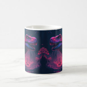Dinosaur mit farbenfroher Vorgeschichte• Lustiger Kaffeetasse