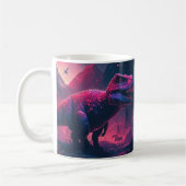 Dinosaur mit farbenfroher Vorgeschichte• Lustiger  Kaffeetasse (Links)
