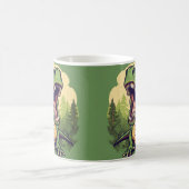 Dinosaur mit farbenfroher Vorgeschichte• Lustiger  Kaffeetasse (Mittel)