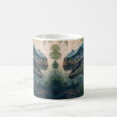 Dinosaur mit farbenfroher Vorgeschichte• Lustiger  Kaffeetasse (Mittel)