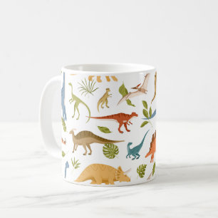 Dinosaur mit farbenfroher Vorgeschichte• Spaß für Kaffeetasse