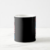Dinosaur Monster Truck Dino 4. Juli Jungs Ameri Kaffeetasse (Mittel)