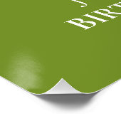 Dinosaur Monster Truck, Geburtstagsparty Willkomme Poster (Ecke)