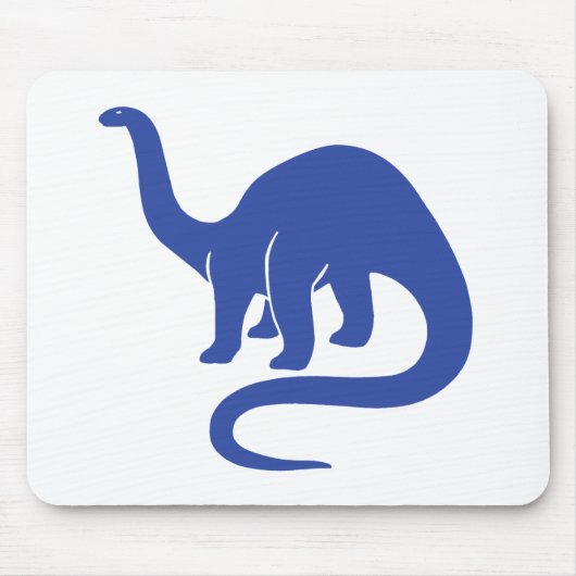 Dinosaur Mousepad - Blau (Vorne)