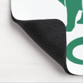 Dinosaur Mousepad - grün (Ecke)