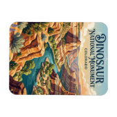 Dinosaur National Monument Colorado Magnet (Horizontal)