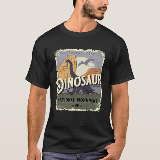 Dinosaur National Monument Colorado Utah Vacation  T-Shirt (Vorderseite)
