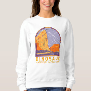 Dinosaur National Monument Vintage auf Deutsch Sweatshirt
