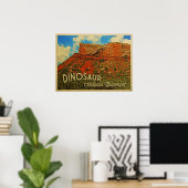 Dinosaur-Nationalmonument Poster (Heimbüro)