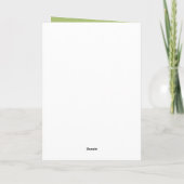 Dinosaur Nephew Birthday Card Karte (Rückseite)