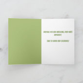 Dinosaur Nephew Birthday Card Karte (Innenseite)