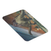Dinosaur-Nickerchen - Magnet (Rechte Seite)