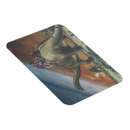 Dinosaur-Nickerchen - Magnet (Rechte Seite)