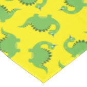 Dinosaur Niedlich Erster Geburtstag Tischtuch Tischdecke (Schrägansicht)