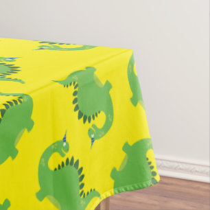 Dinosaur Niedlich Erster Geburtstag Tischtuch Tischdecke