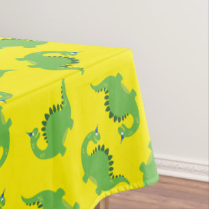 Dinosaur Niedlich Erster Geburtstag Tischtuch Tischdecke