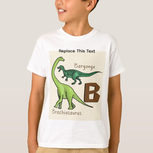Dinosaur oder prähistorisches Tier T-Shirt (Vorderseite)