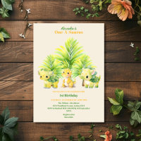 Dinosaur One-a-saurus 1. Geburtstag
