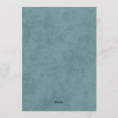 Dinosaur One-A-Saurus 1st First Birthday Party Einladung (Rückseite)