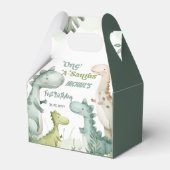 Dinosaur One-A-Saurus Boy 1st Birthday Favor Box Geschenkschachtel (Vorderseite)