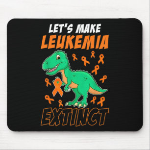 Dinosaur Orange Ribbon Hämatologe Reptile Fossil Mousepad