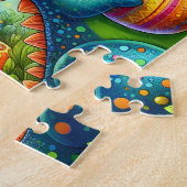 Dinosaur-Oster-Eier-Garten Puzzle (Seite)