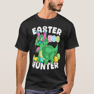 Dinosaur Ostereier Hunter Triceratops Bunny Egg H T-Shirt