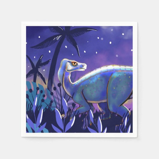 Dinosaur Paper Napkins Serviette (Vorderseite)