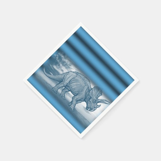 Dinosaur Paper Napkins Serviette (Ecke)