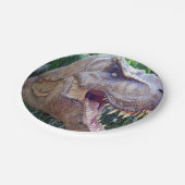 Dinosaur Paper-Teller Pappteller (Schrägansicht)