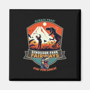 Dinosaur Park Fairways  Magnet