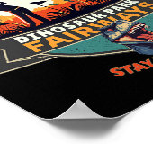 Dinosaur Park Fairways Poster (Ecke)
