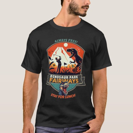 Dinosaur Park Fairways  T-Shirt (Vorderseite)
