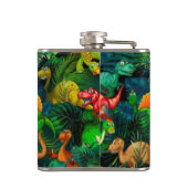 Dinosaur Park Flachmann (Rückseite)