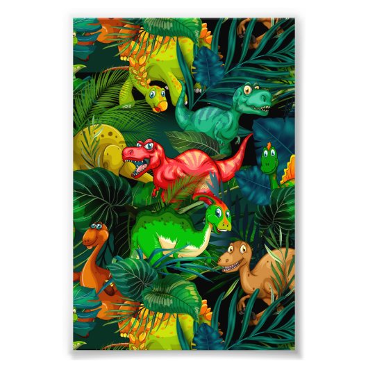 Dinosaur Park Fotodruck (Vorne)