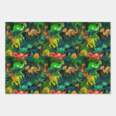 Dinosaur Park Geschenkpapier Set (Vorderseite 3)